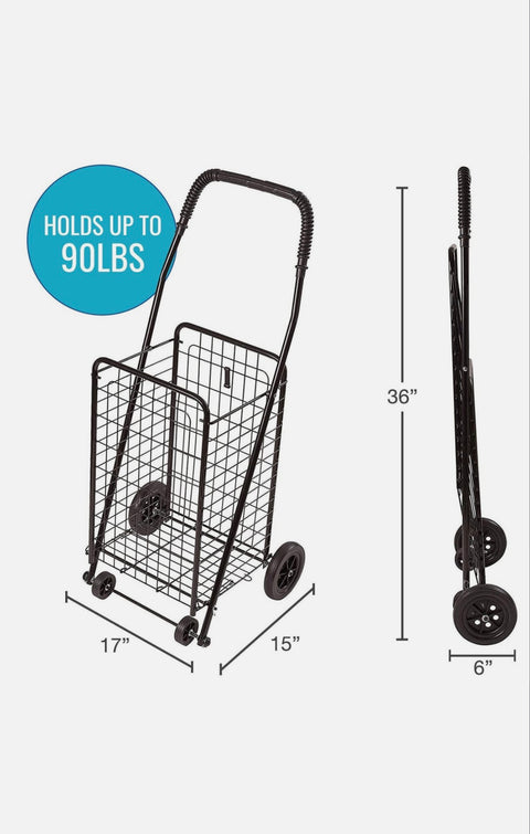 Dmi Utility Cart Wheels To Be Used For Shopping Grocery Laundry And Stair